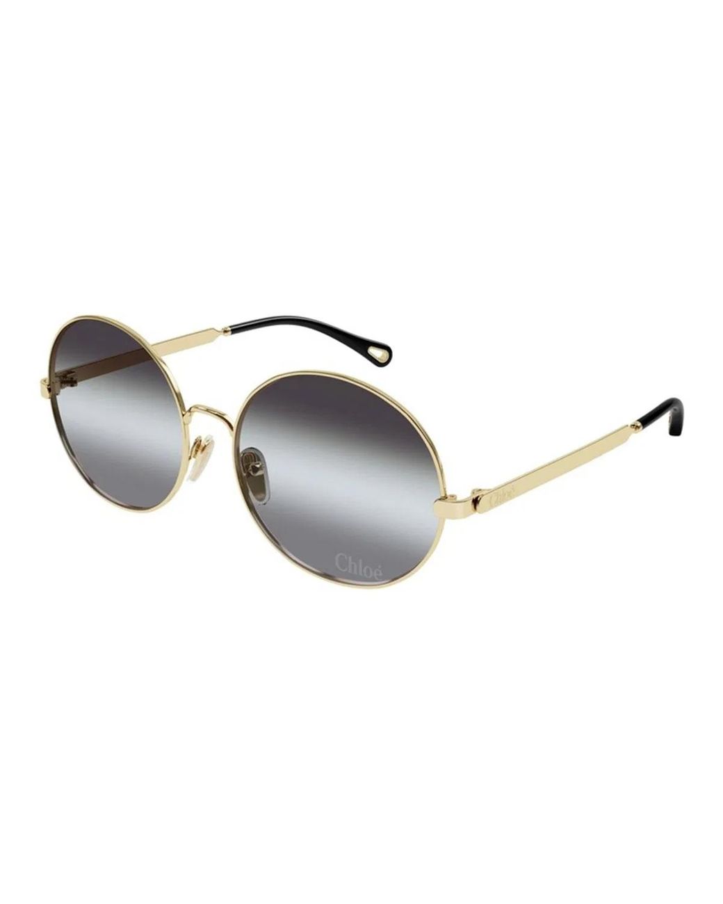 Chloé Metallic Metal Sunglasses