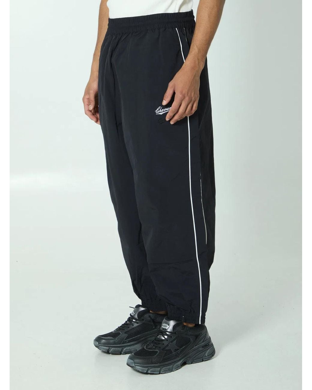 Willy Chavarria Blue Bad Boy Track Pants for men