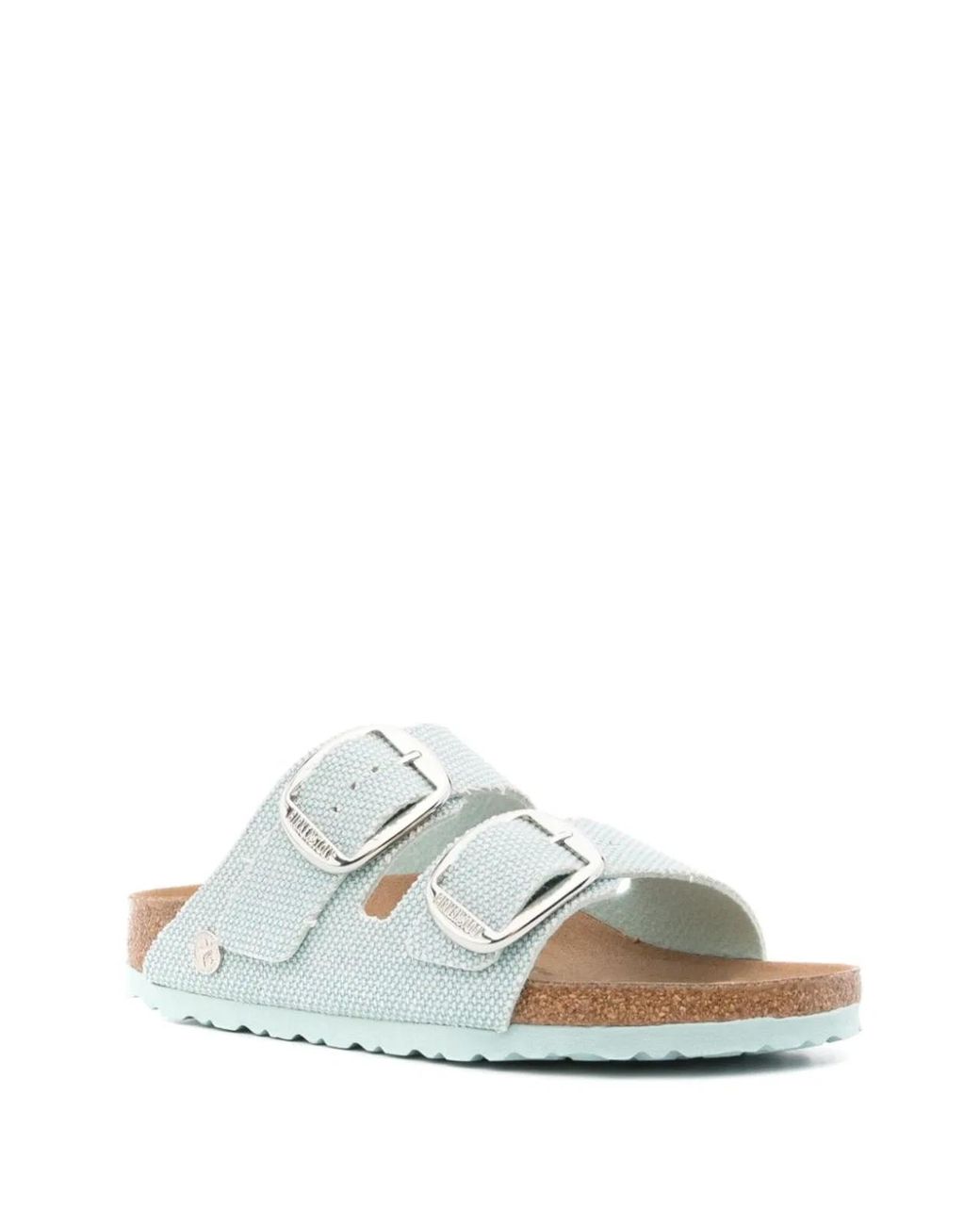Birkenstock White Arizona Big Buckle Sandals