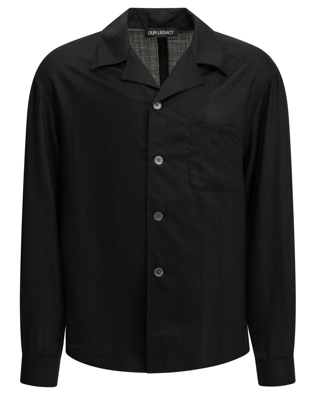 Our Legacy Black "Private" Casual Shirt for men