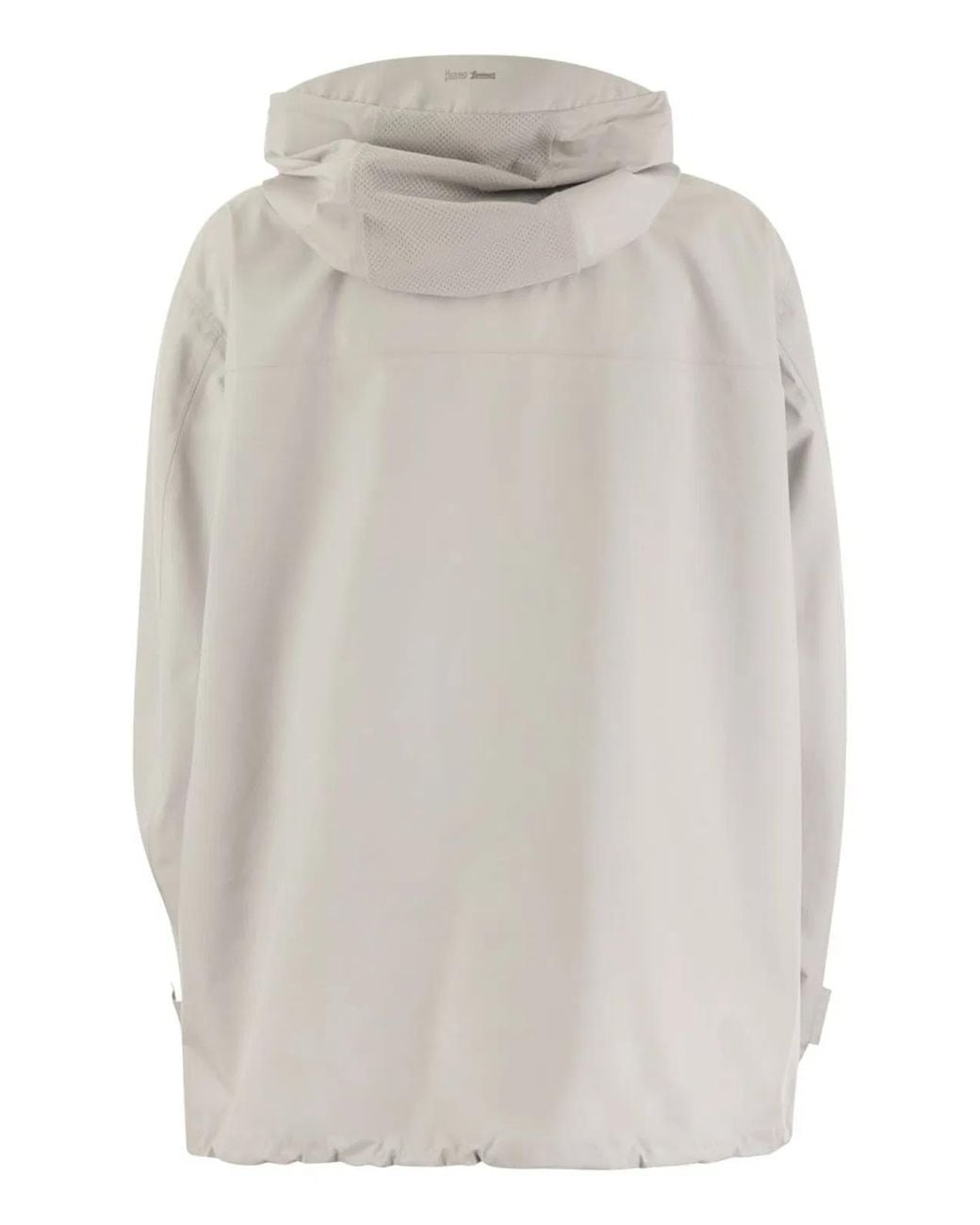 Herno Gray Laminar Parka With Hood