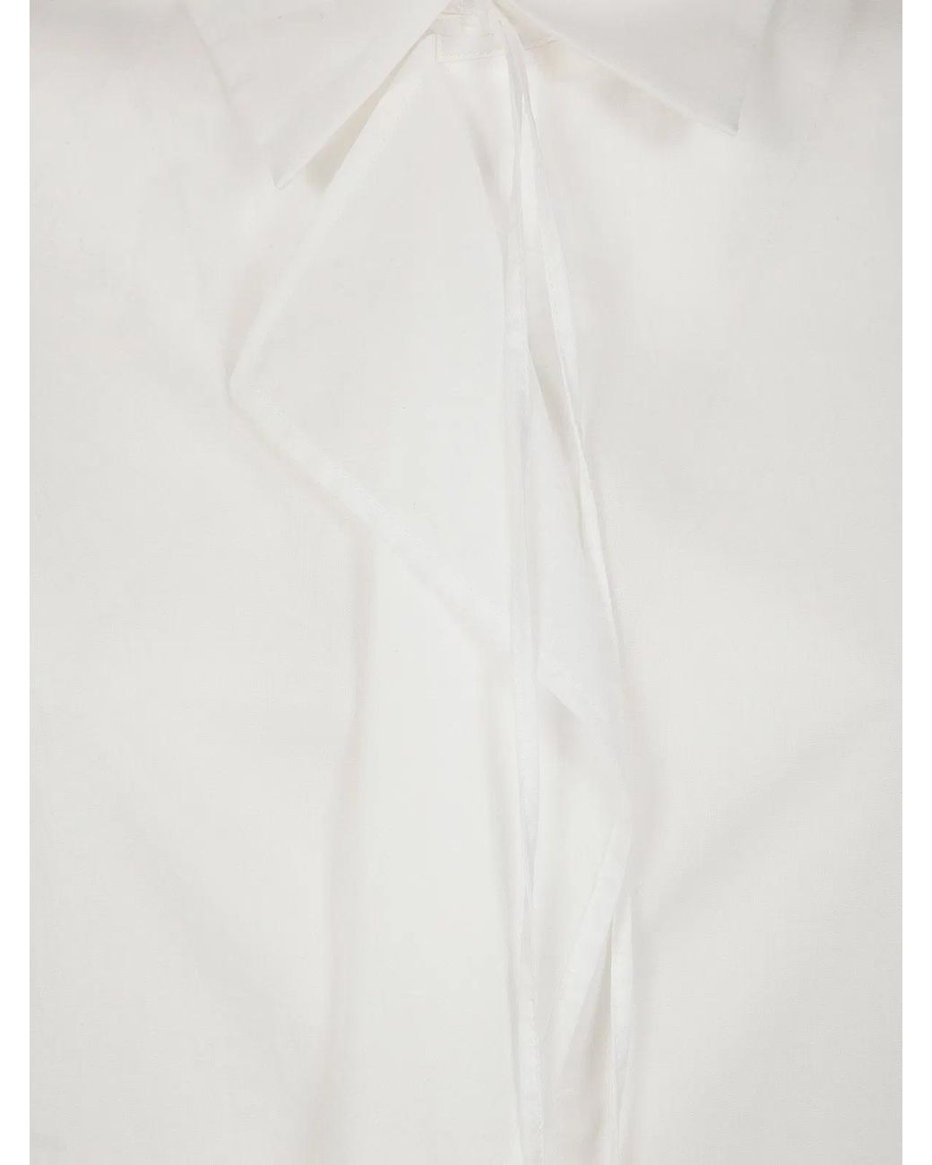 Y's Yohji Yamamoto White Ko-F/B Open B Shirt