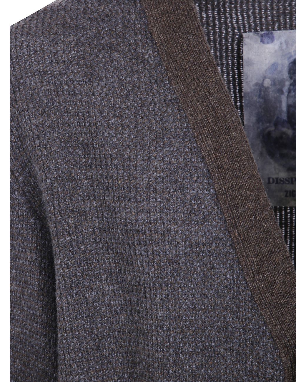 Ziggy Chen Gray Classic Cardigan for men