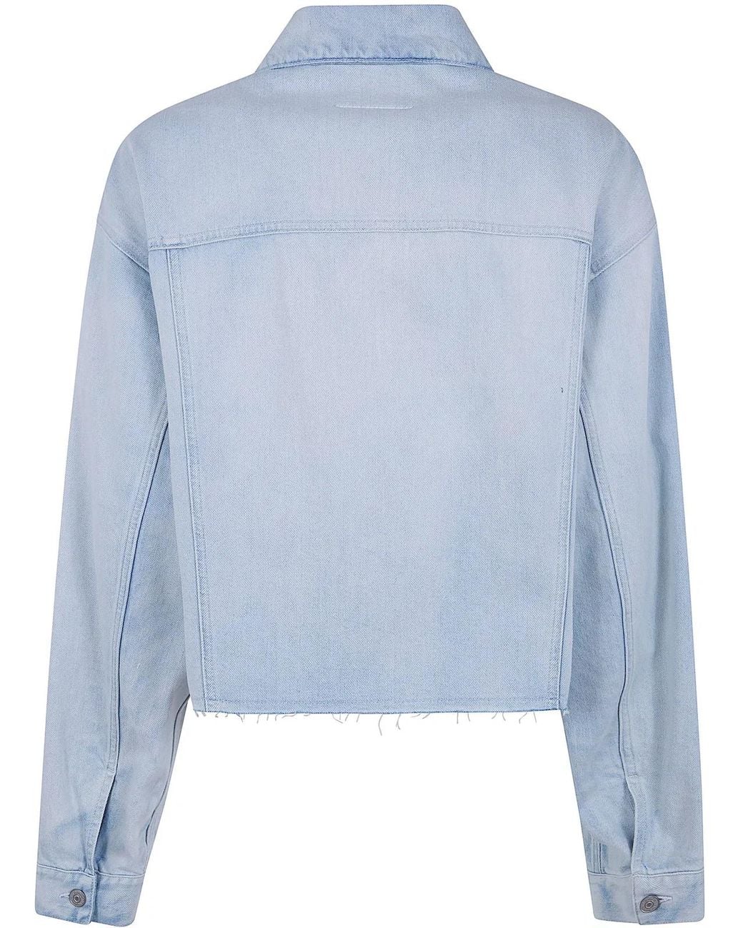 MM6 by Maison Margiela Blue Sportsjacket