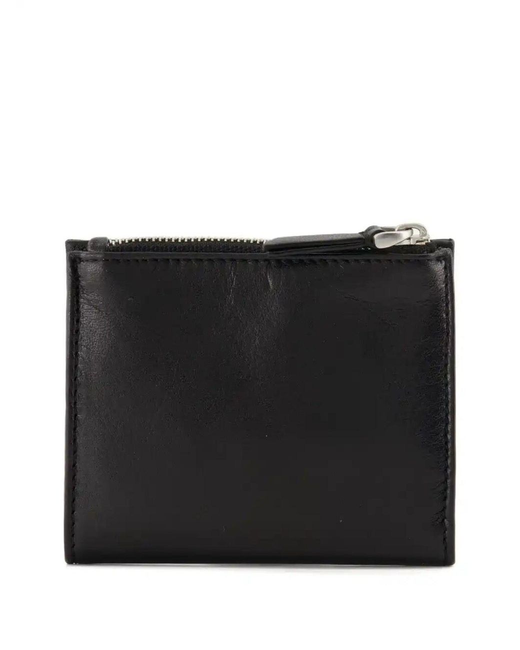 AMI Black Voulez Vous Folded Wallet for men