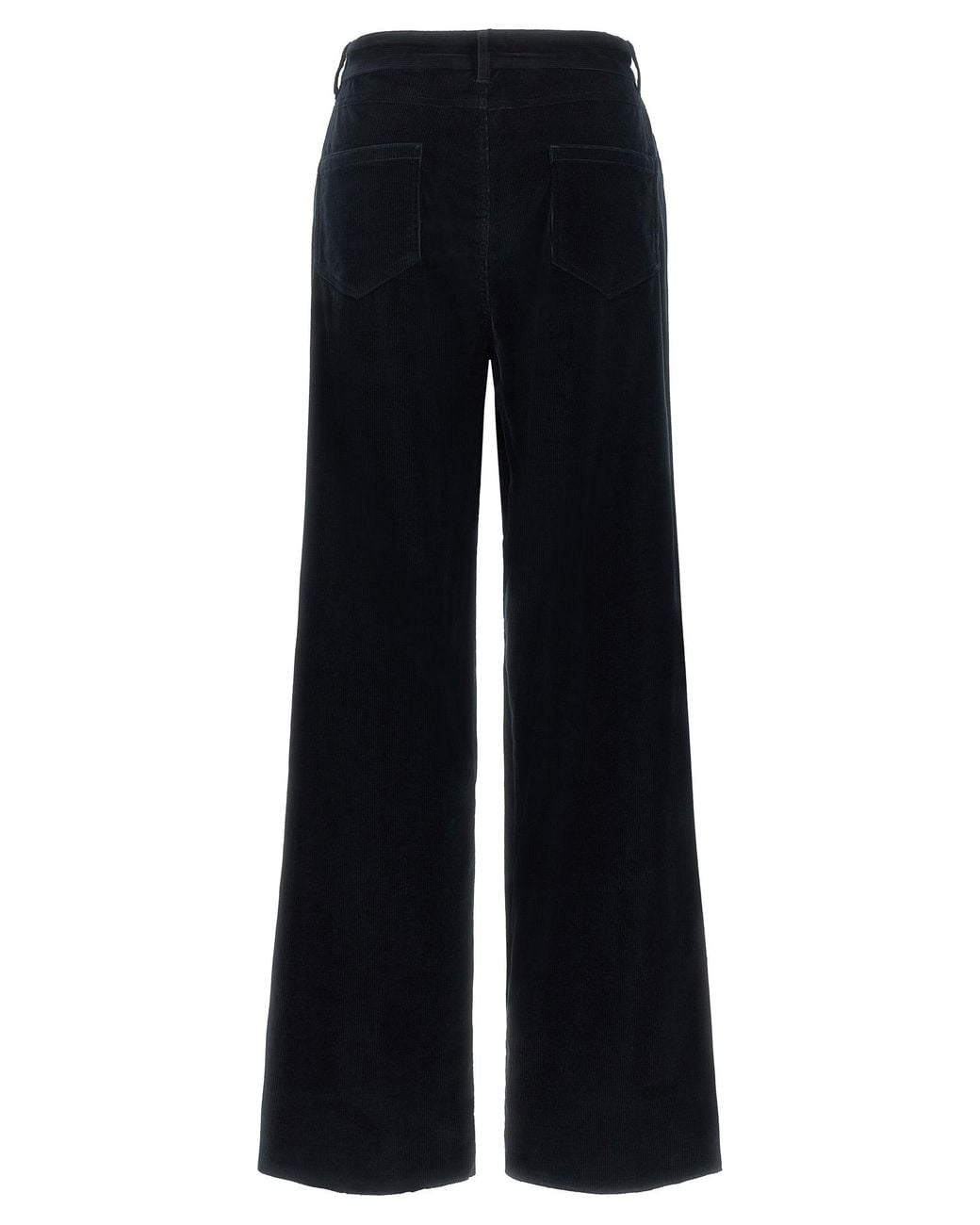 Max Mara Black 'Fragola' Palazzo Pants
