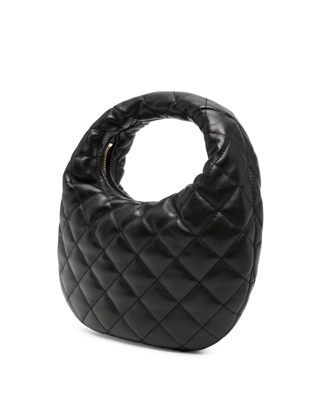 Saint Laurent Black Nappa Leather Icarino Shoulder Bag