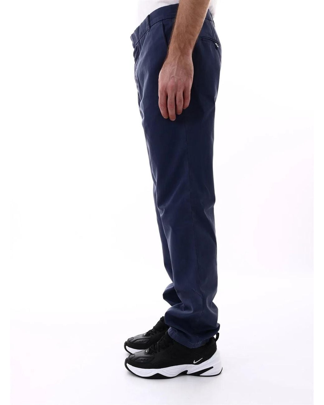 Band of Outsiders Blue Trousers for men