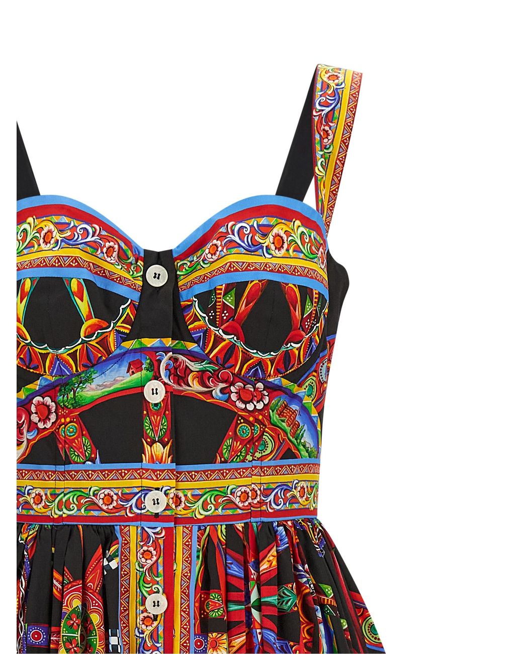 Dolce & Gabbana Red 'carretto' Dress