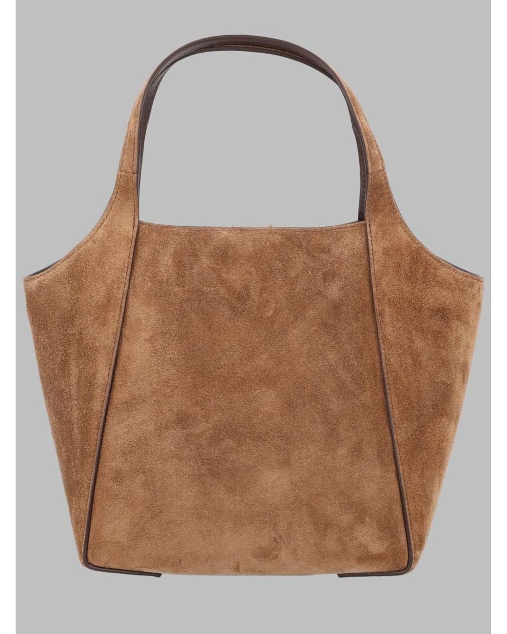 Brunello Cucinelli Brown Borsa "Bucket Sartorial Small"