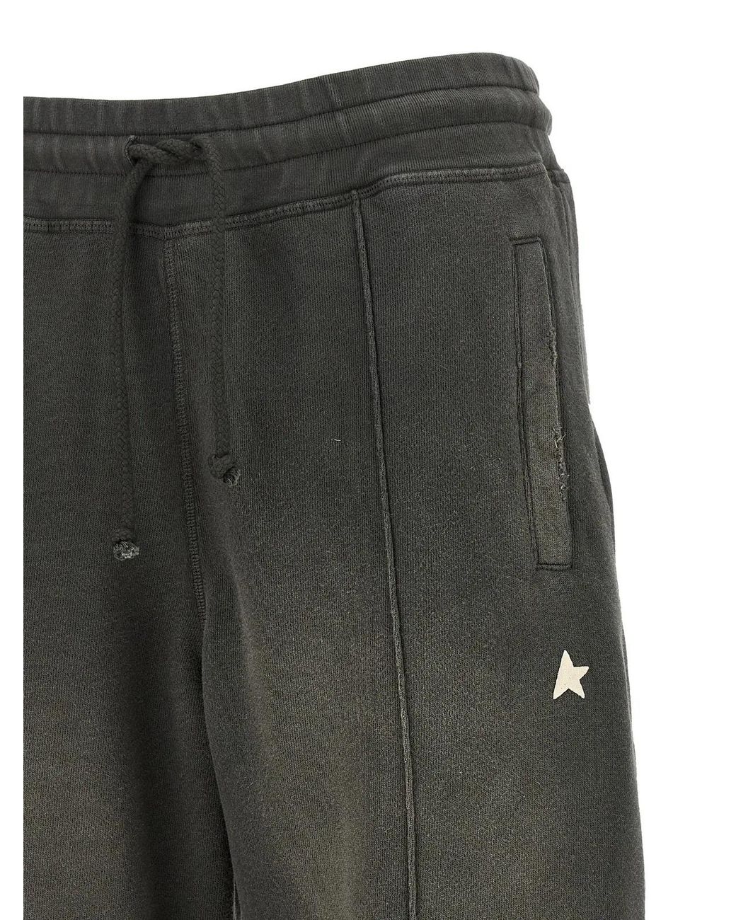 Golden Goose Deluxe Brand Gray 'Star' Joggers