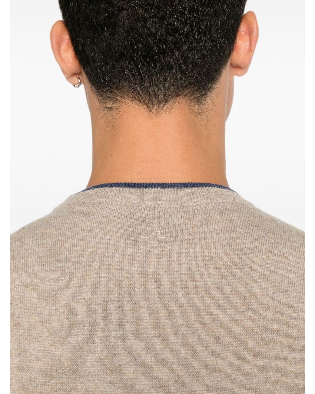 Paul & Shark Natural Crewneck Sweater for men