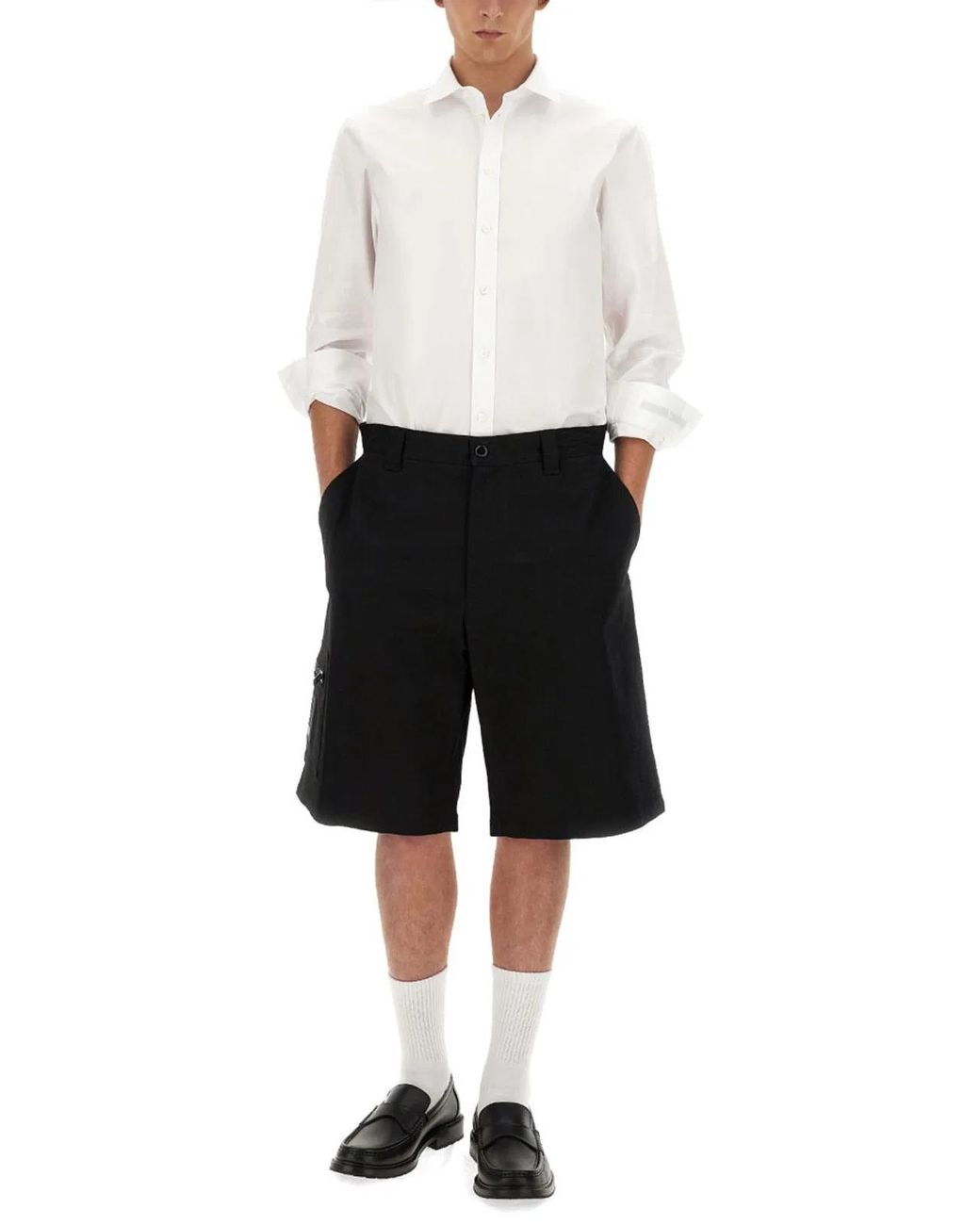 Moschino Couture White Cotton Shirt for men