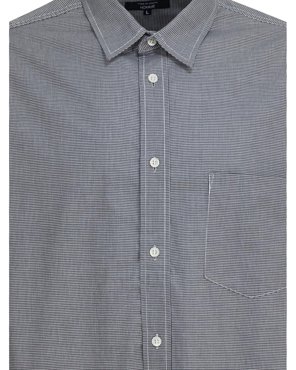 Comme des Garçons Gray Comme Des Garçons Homme Plus Cotton Shirt for men