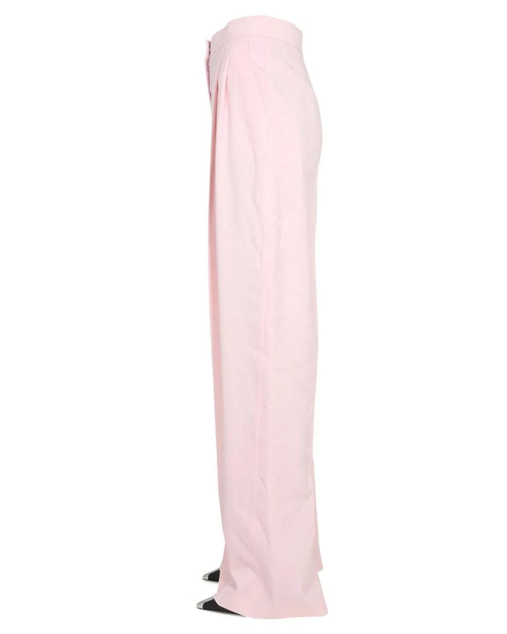 McQueen Pink Wide Leg Pants