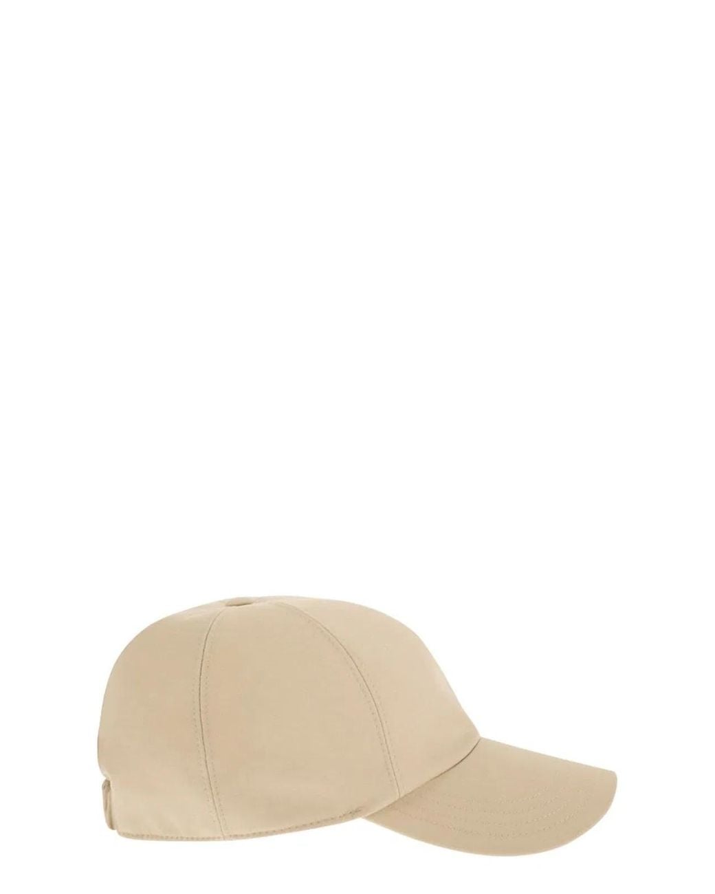 Premiata Natural Baseball Cap With Embroidered Logo