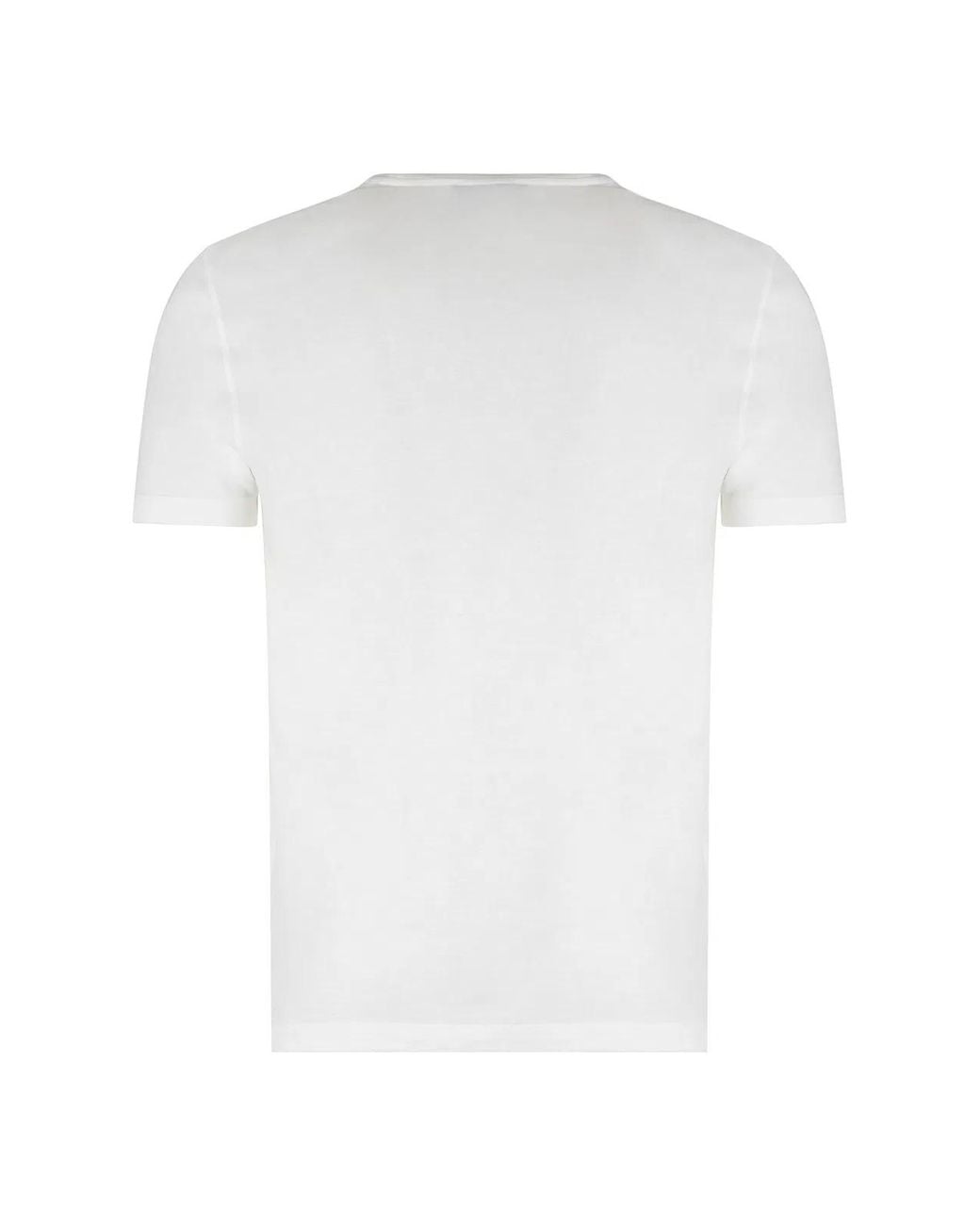 Zanone White Short Sleeves T-Shirt for men