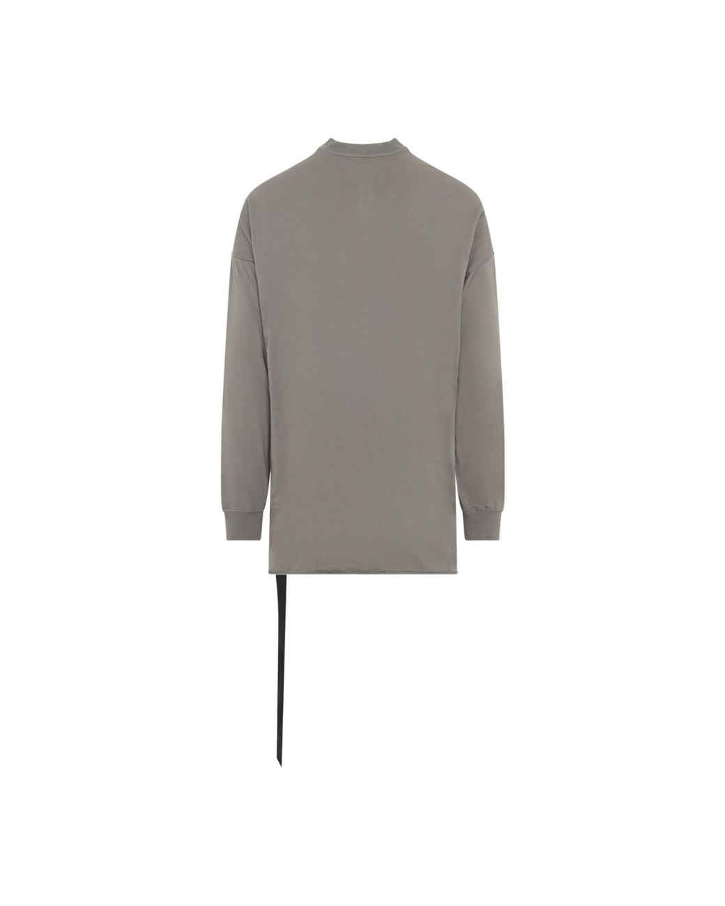 Rick Owens Gray Tommy Ls Sweat Tshirt for men
