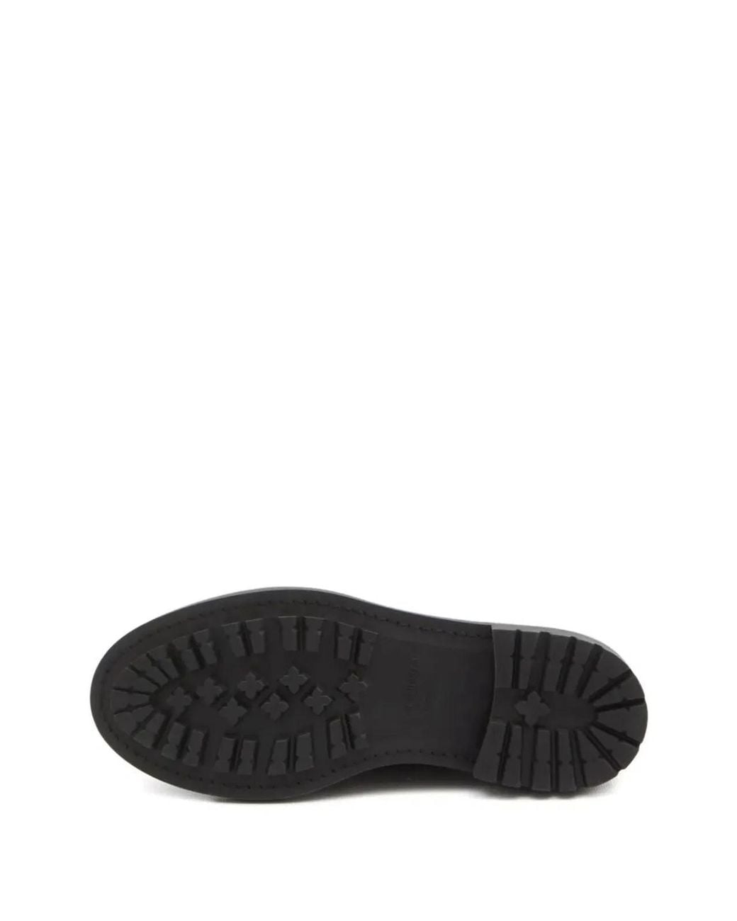 Saint Laurent Black Lino Derby Shoes for men