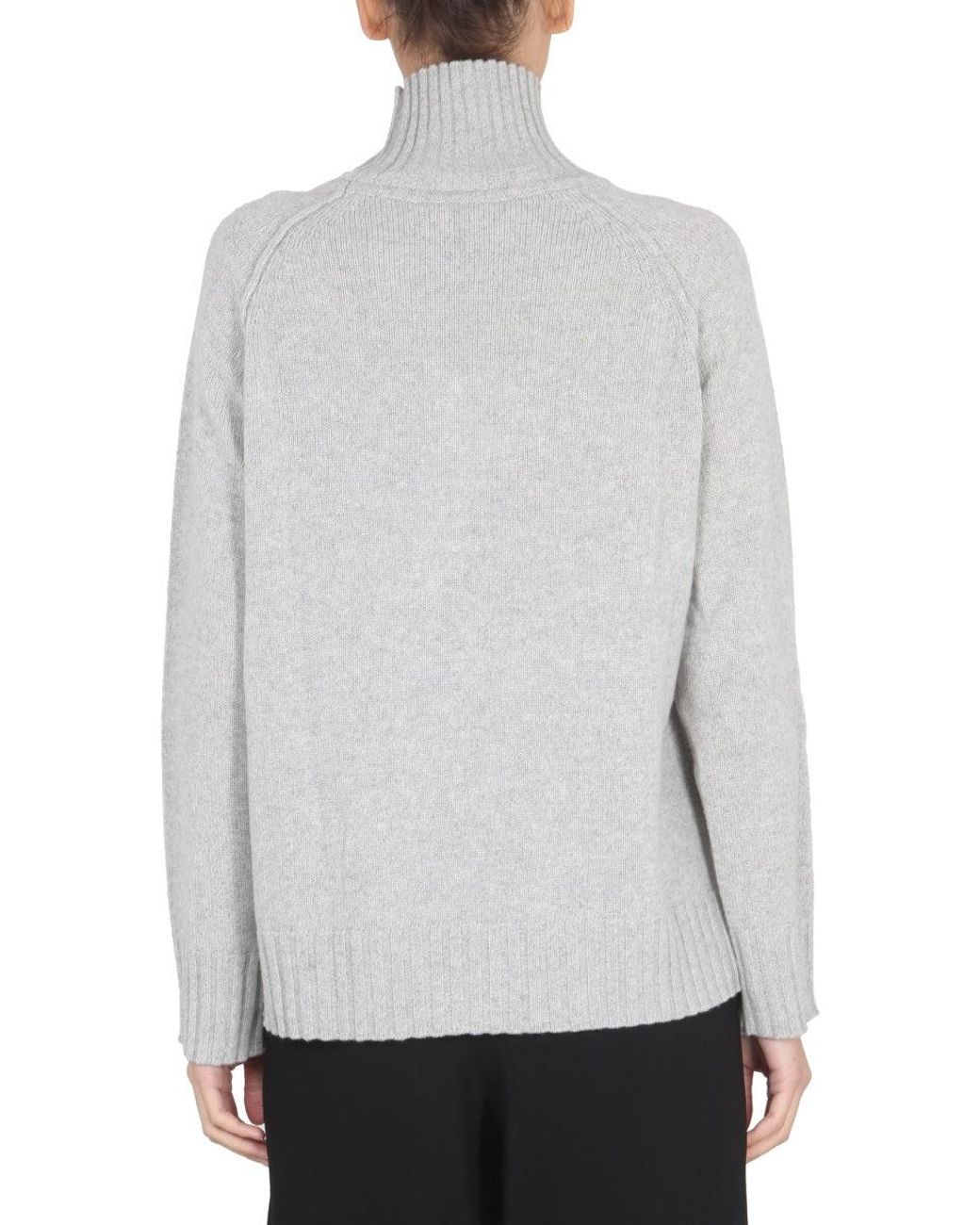 Stefano Mortari Gray Turtleneck Shirt