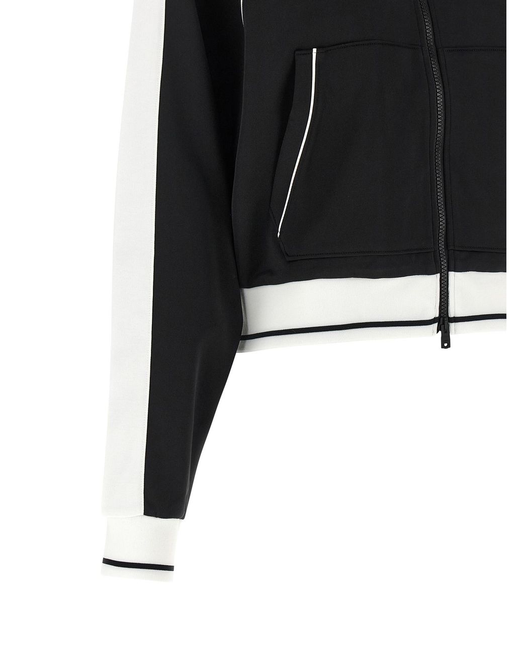 Amiri Black 'Track Jacket' Sweatshirt