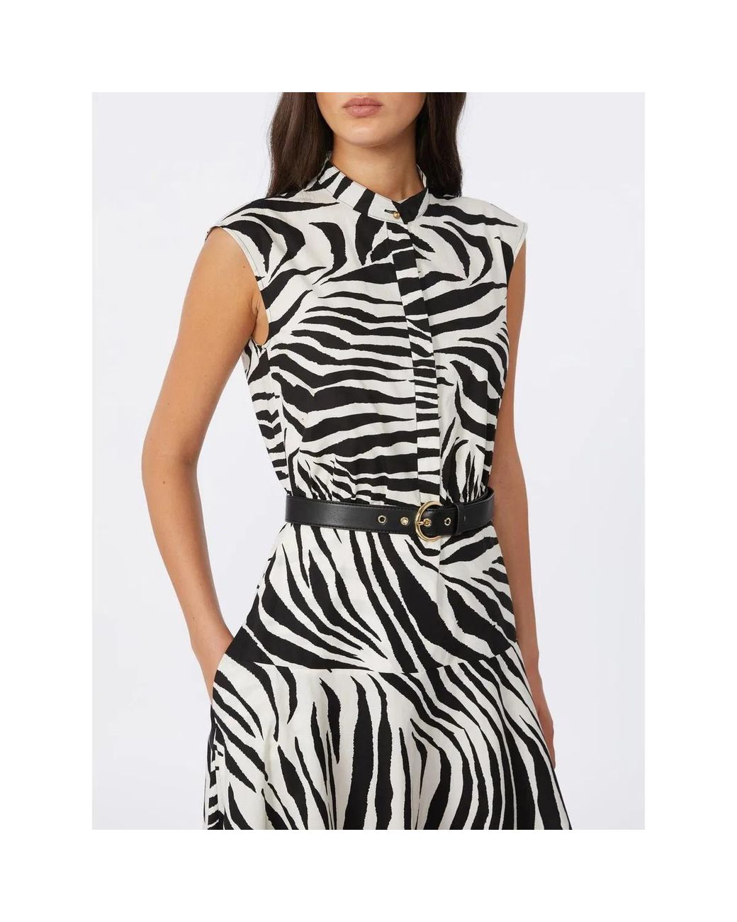 Max Mara White "West" Midi Dress