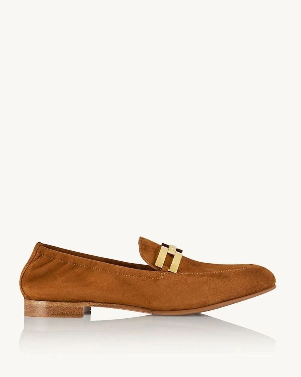 Aquazzura Brown Brandi Soft Mocassin Loafer