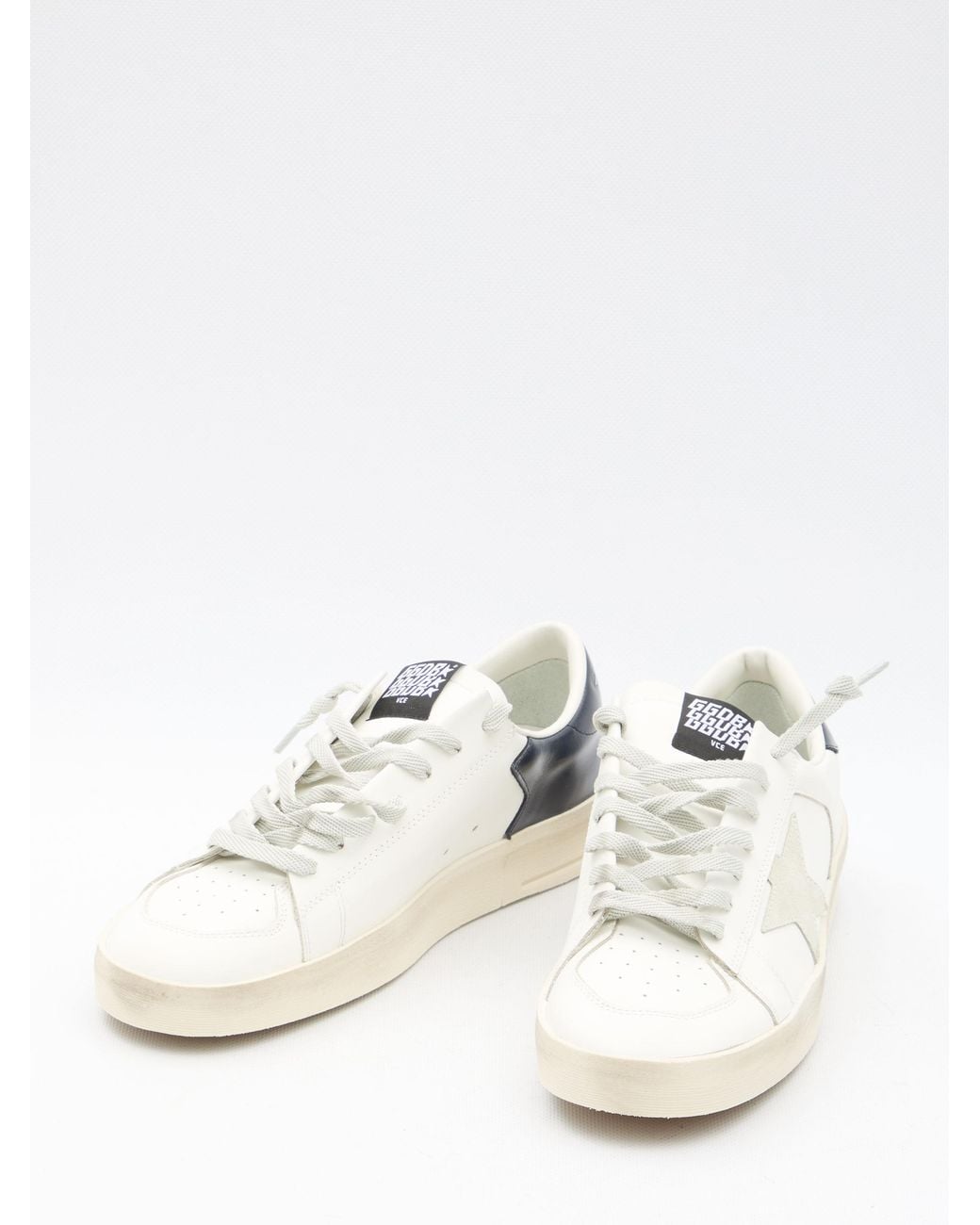Golden Goose Deluxe Brand White Stardan Sneakers for men