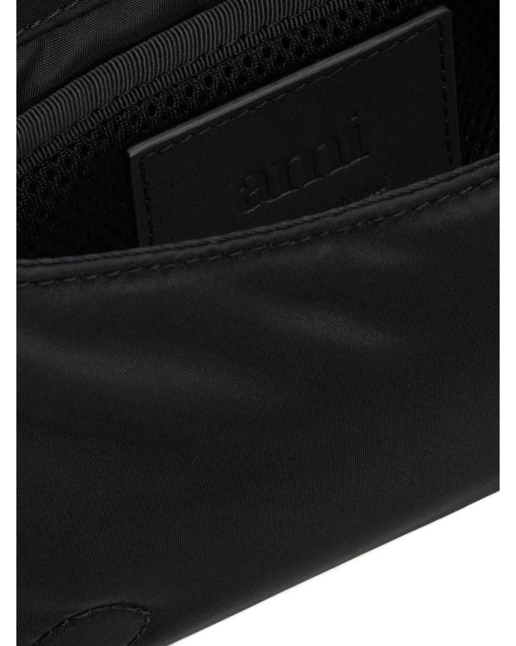 AMI Black Marcel Lunch Box Crossbody