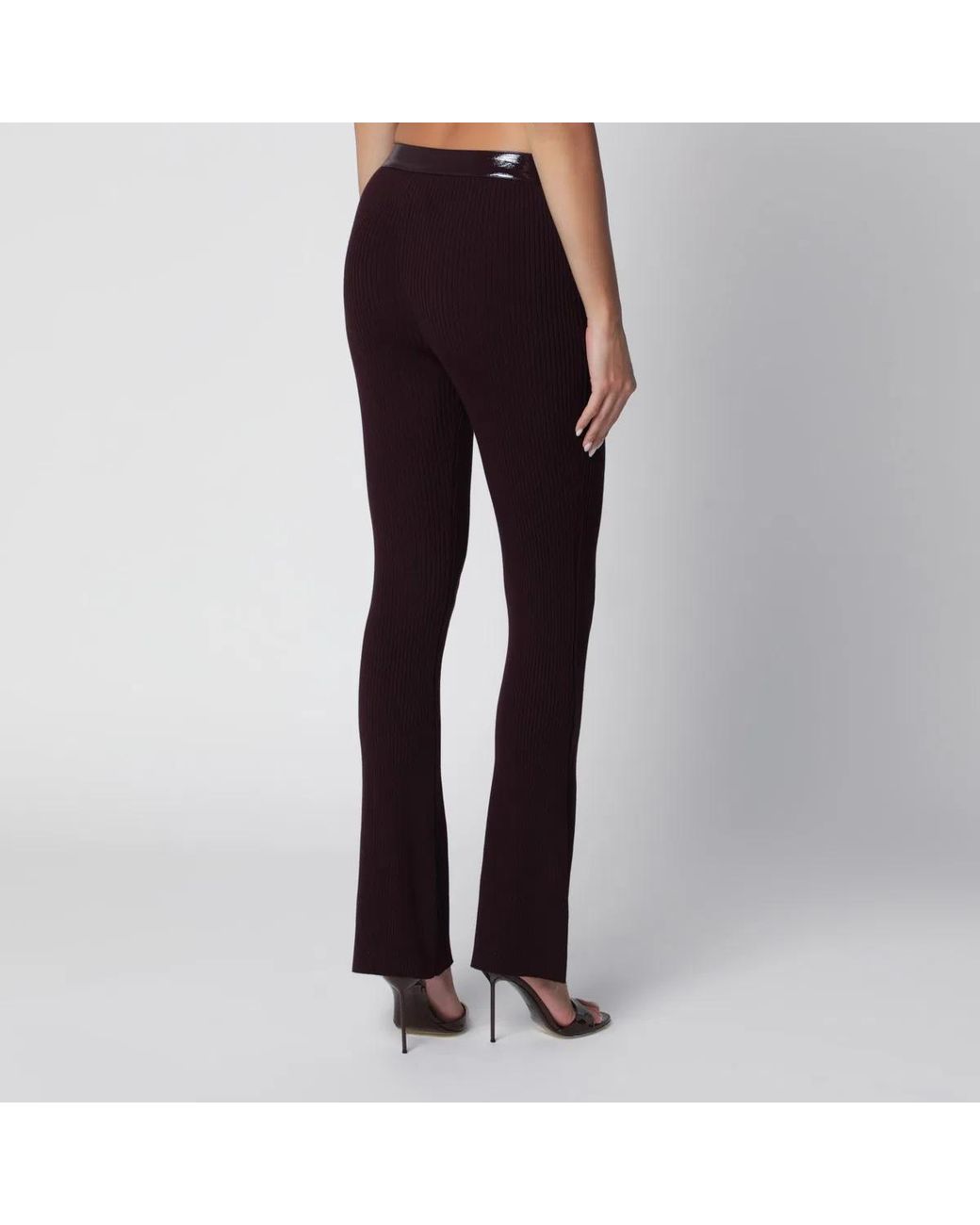 Courreges Brown Courrèges Straight-Leg Trousers