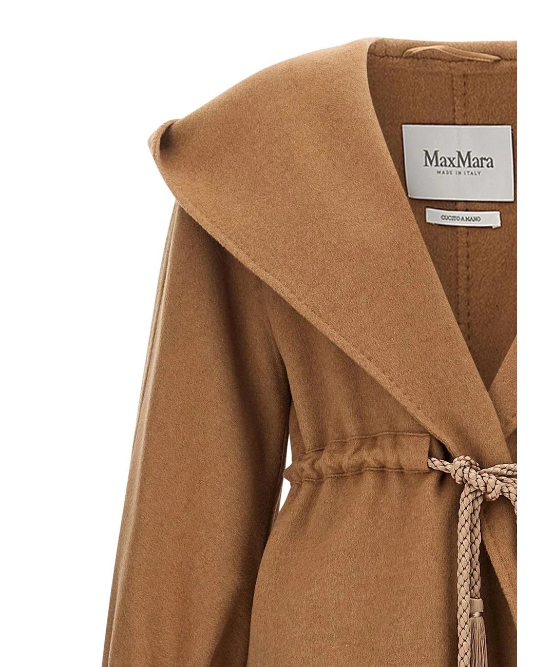Max Mara Natural 'Natalin' Coat