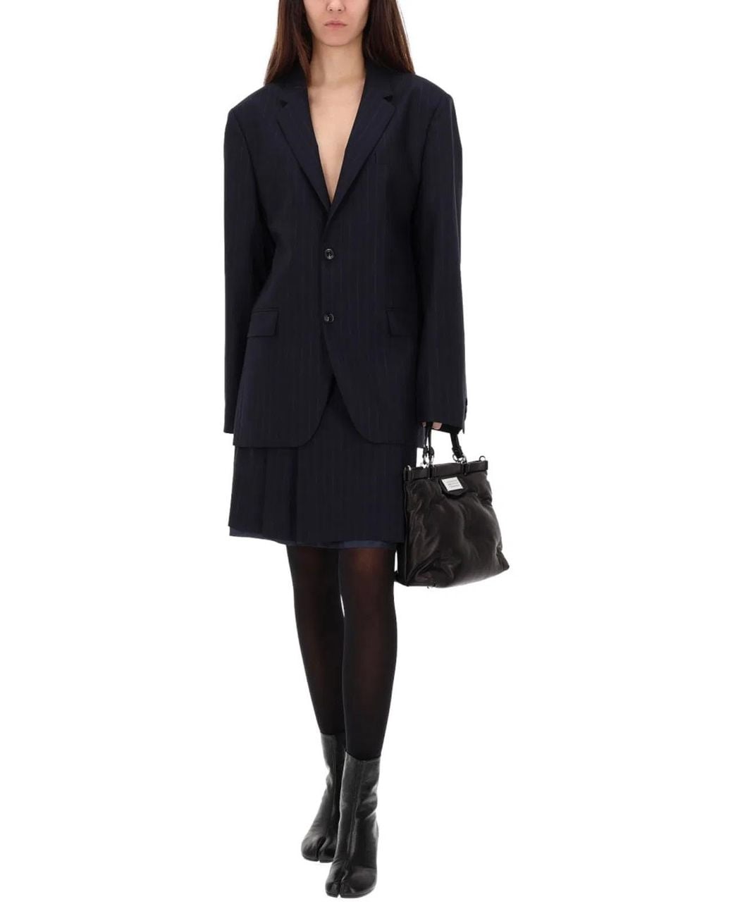 Maison Margiela Blue Wool Jacket