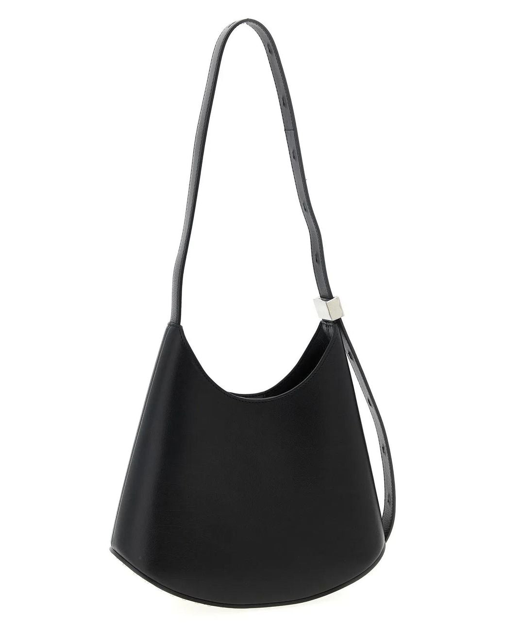 Jil Sander Black 'Eldorado' Small Shoulder Bag