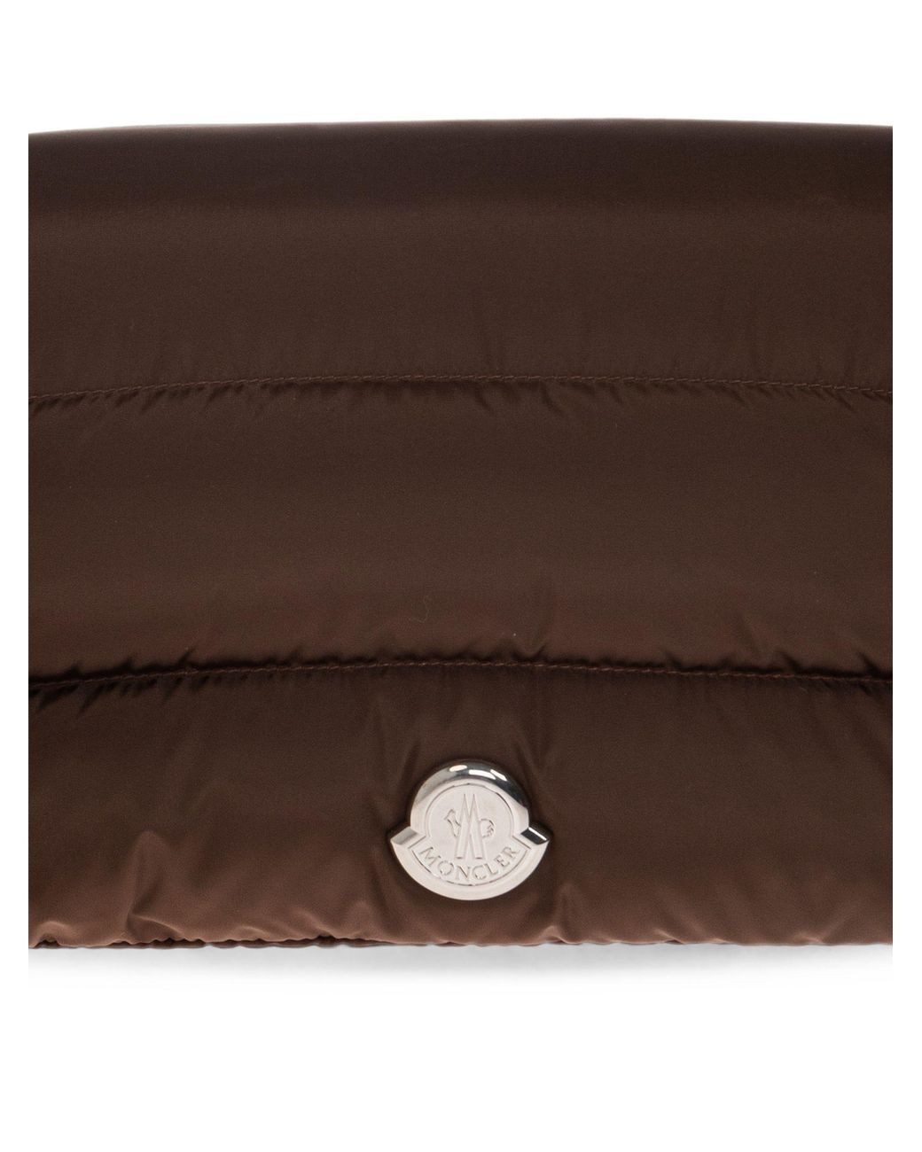 Moncler Brown Caradoc Boudin-Quilted Tote Bag