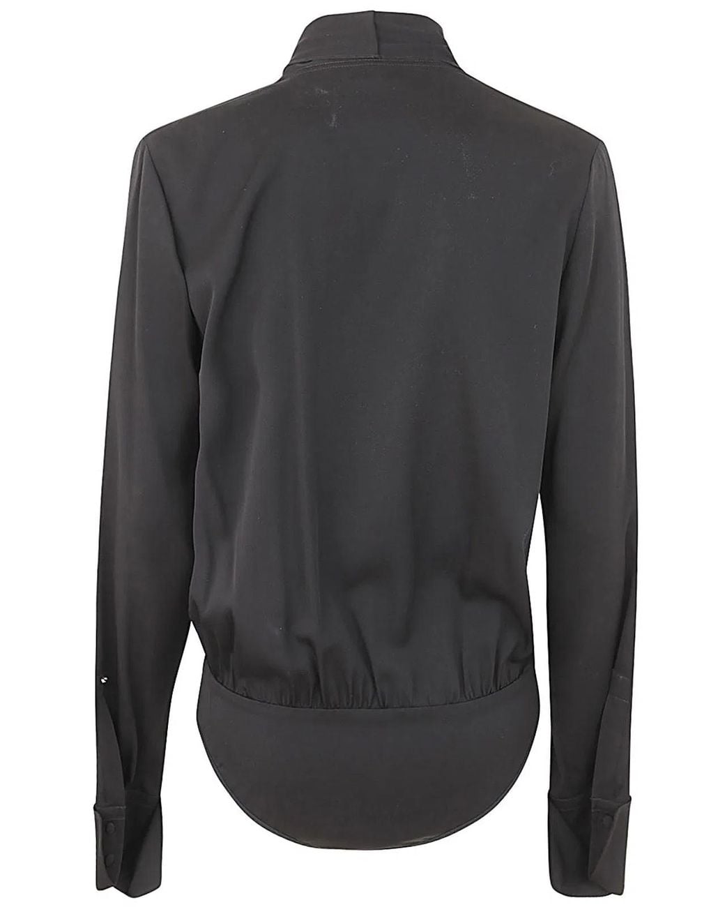 Max Mara Black Moretto Body Shirt