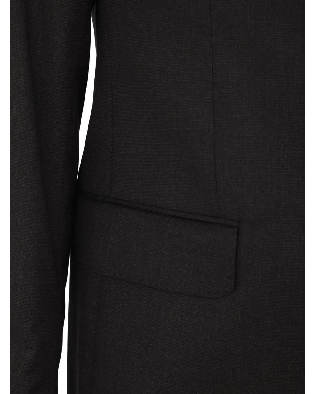 Sartoria Latorre Black Two Buttons Suit for men