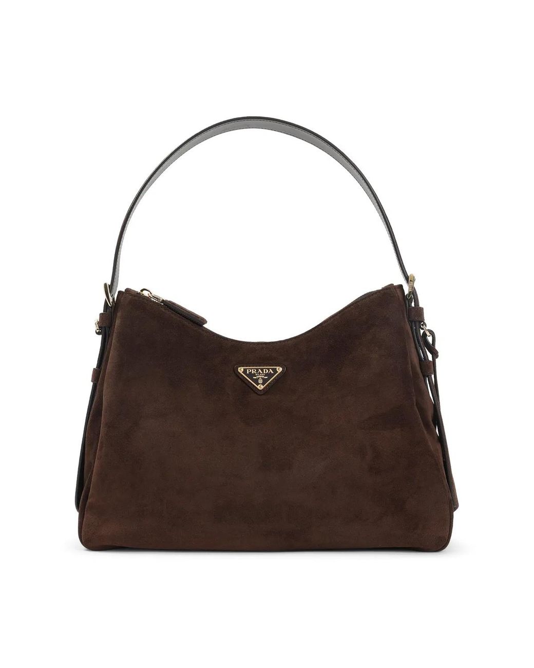 Prada Brown Moro Shoulder Bag
