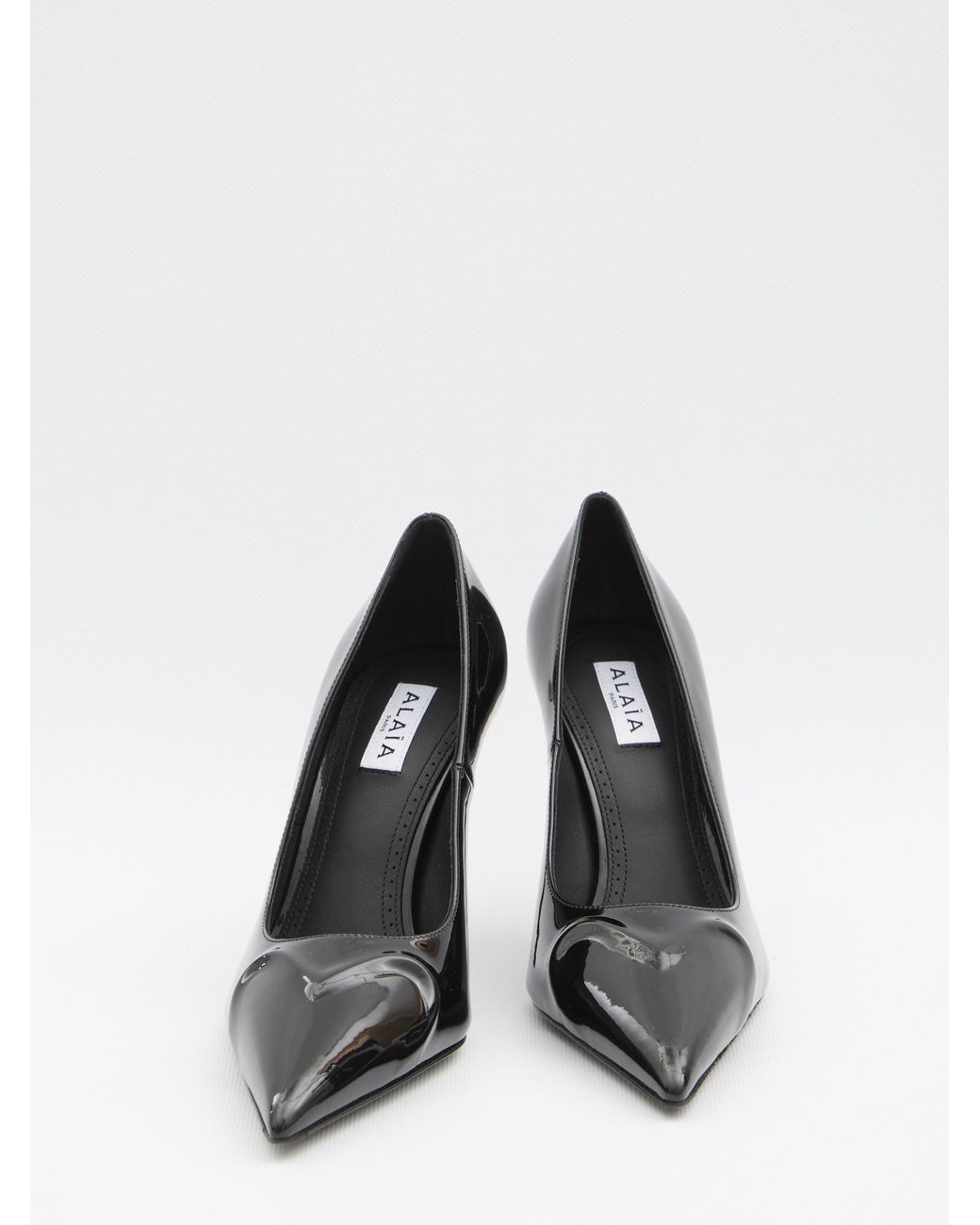 Alaïa Black Alaia Le Cœur 3D Patent Leather Pumps