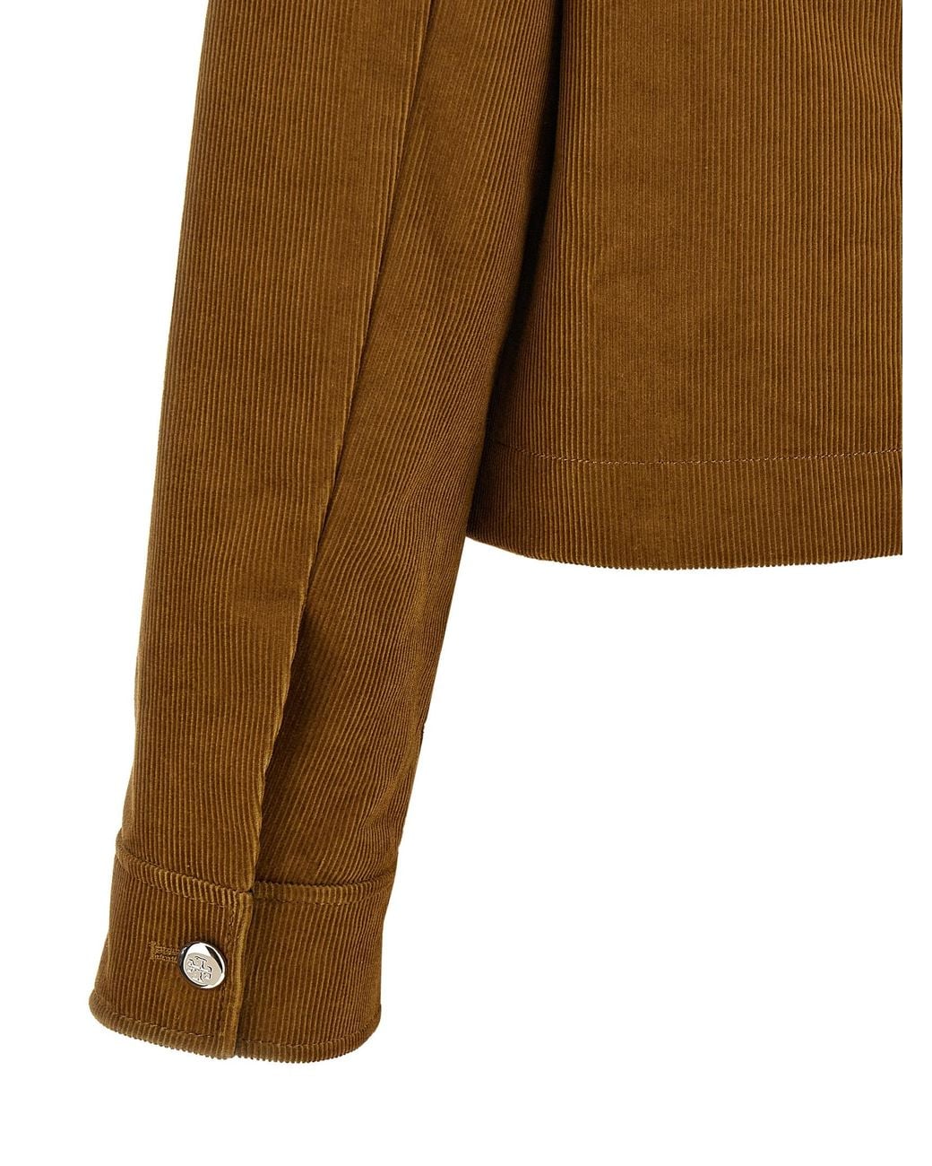 Tory Burch Brown Corduroy Blazer