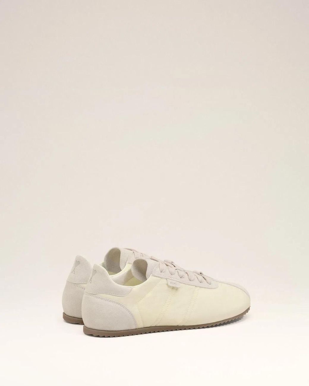 AMI Natural Nylon Soft Sneakers