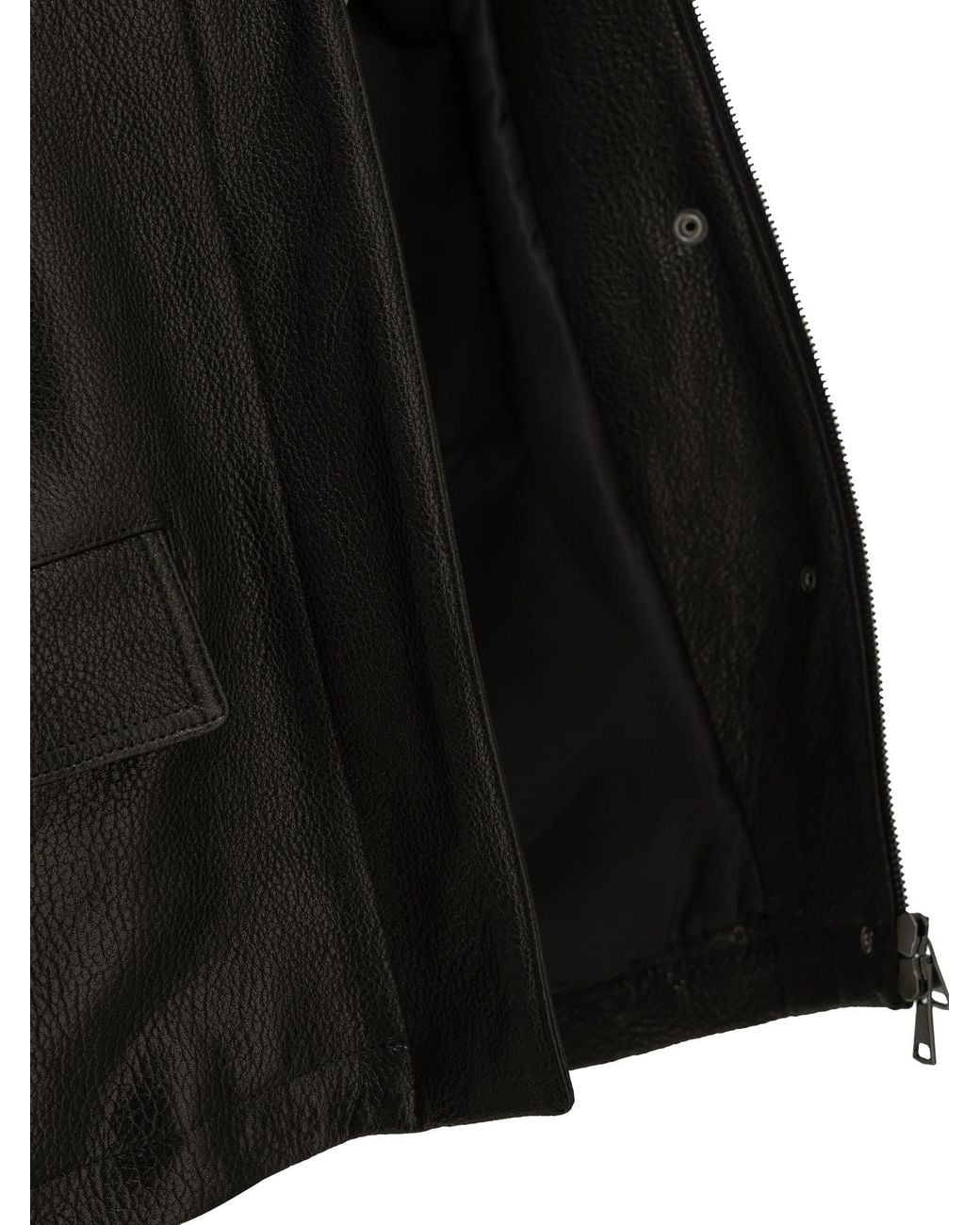 Semler Black Nappa Leather Jacket