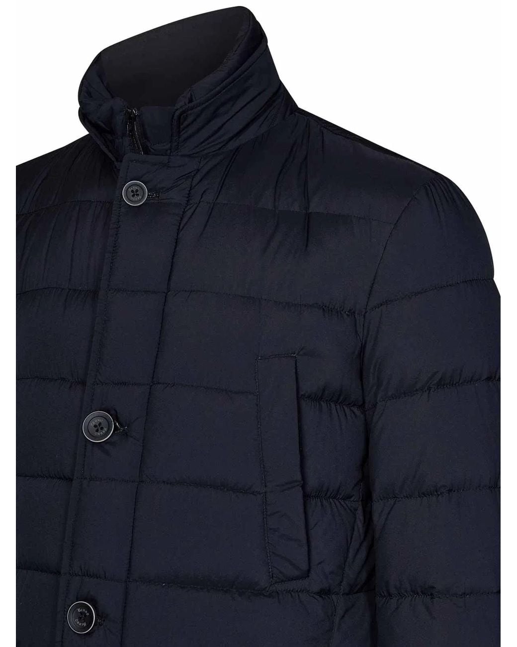 Herno Blue Padded Coat for men