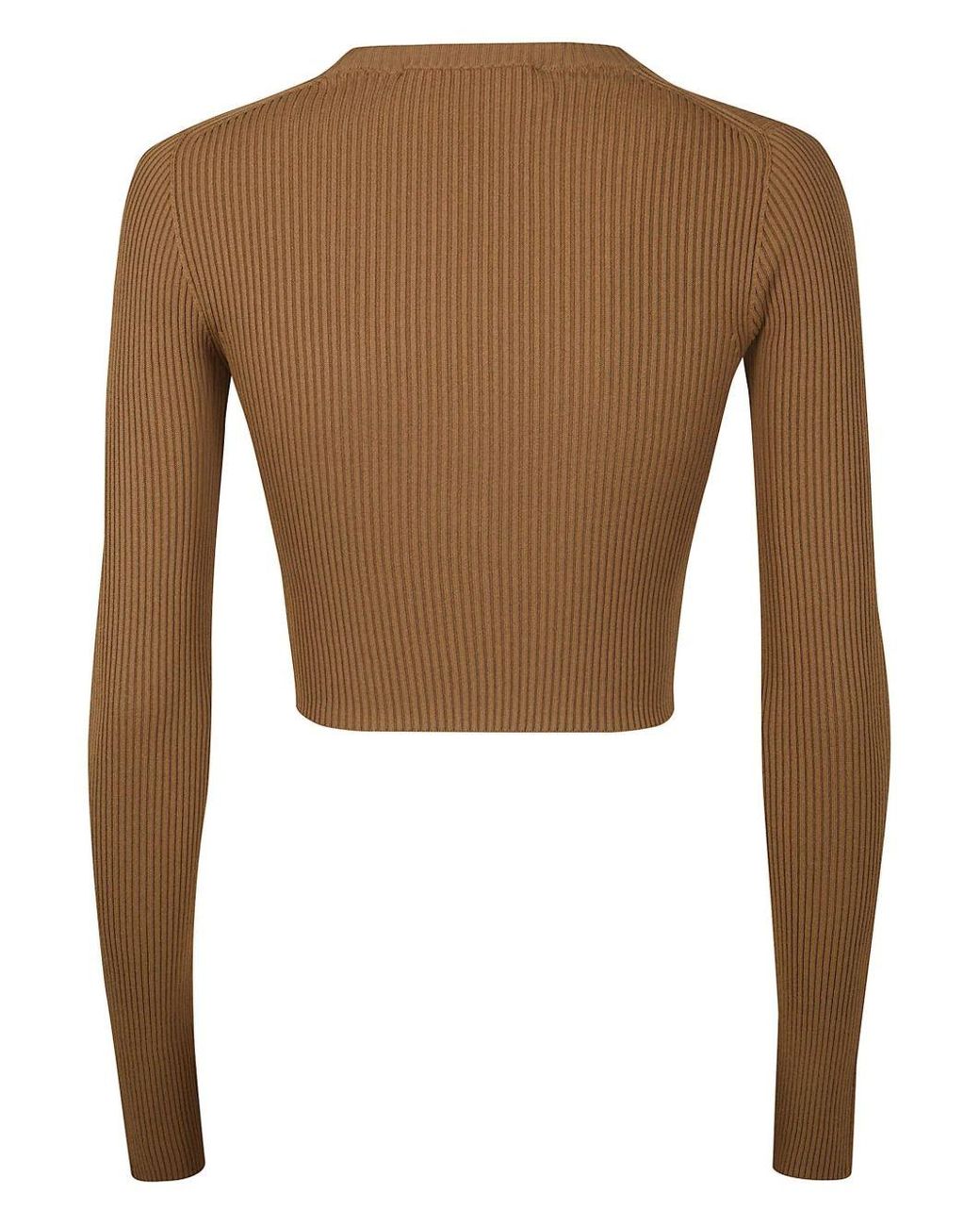 Max Mara Brown Arcella123 Basic Sweater