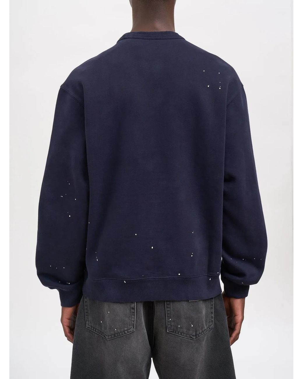 Carhartt Blue Felpa Girocollo Painter for men