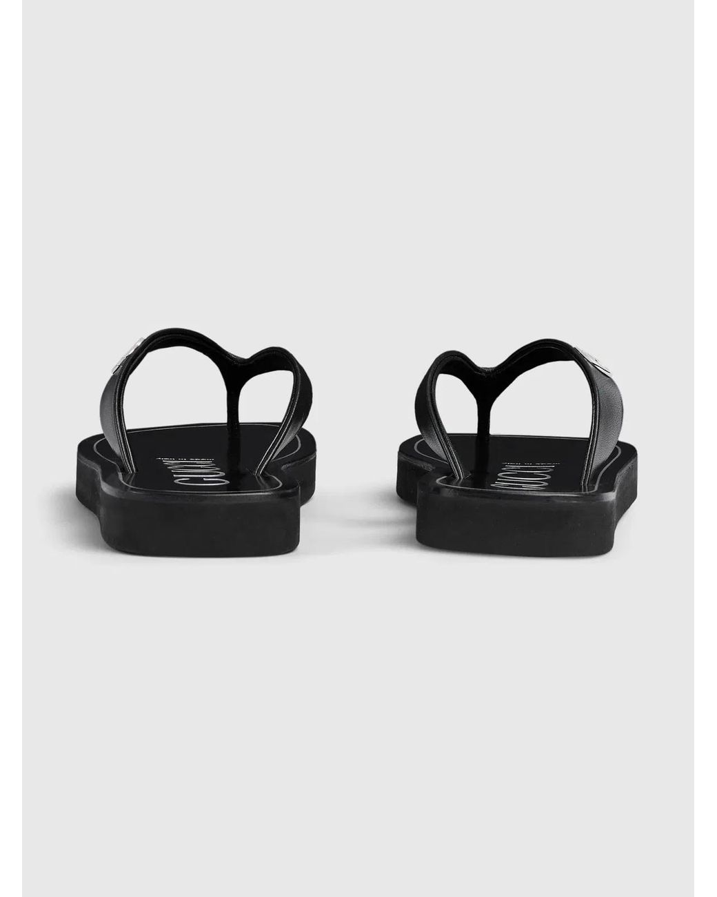 Gucci Black Flip-Flops With Double G