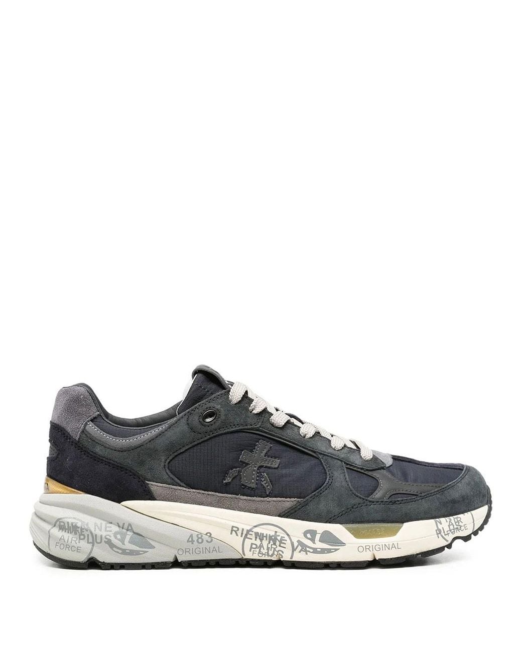 Premiata Blue Sneakers "Mase25" for men