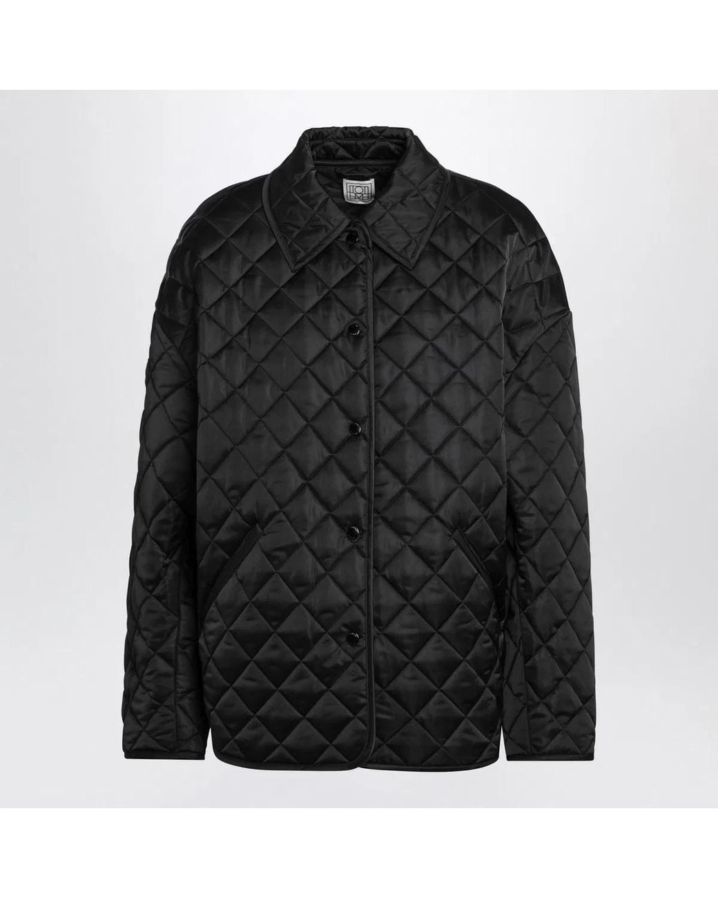 Totême Black Quilted Jacket