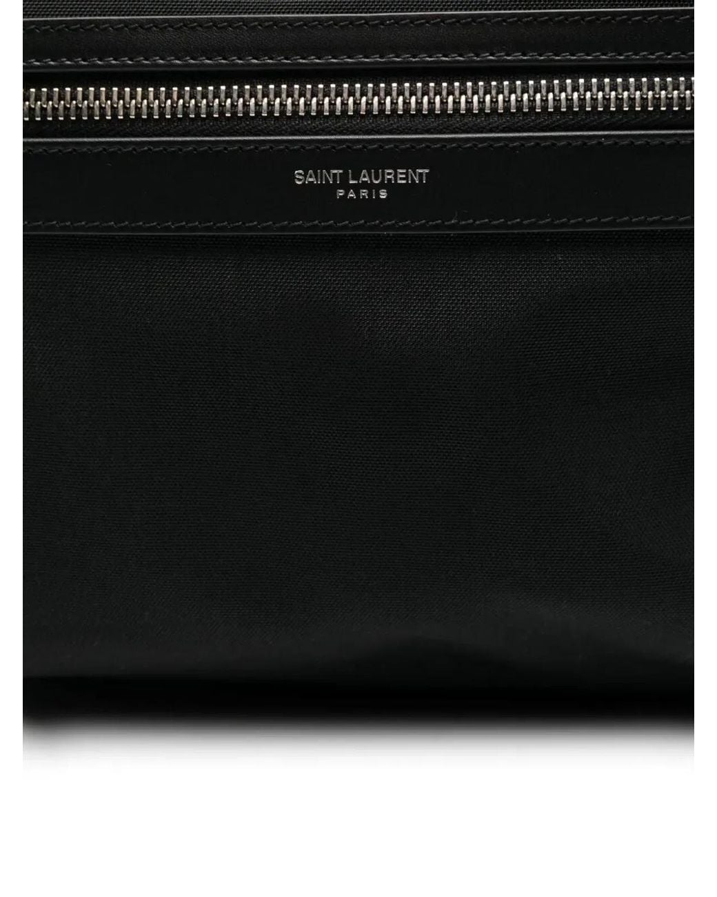 Saint Laurent Black City Technical Fabric Backpack for men