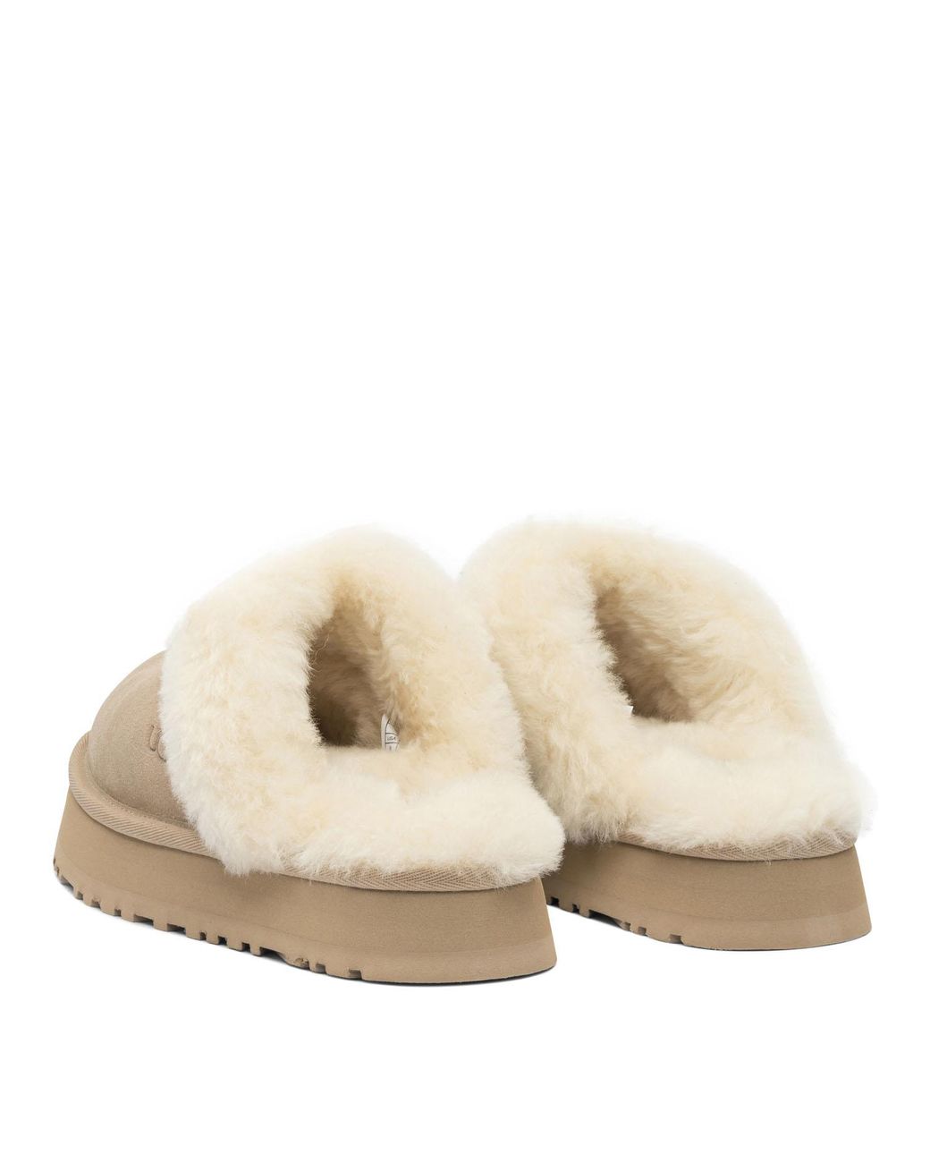 Ugg Natural "Disquette" Slippers