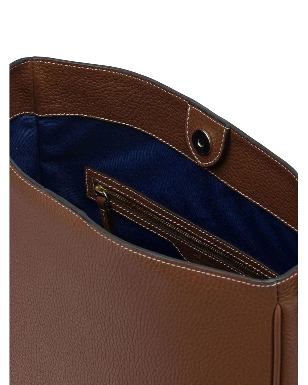 Le Tanneur Brown Leather Crossbody Bags